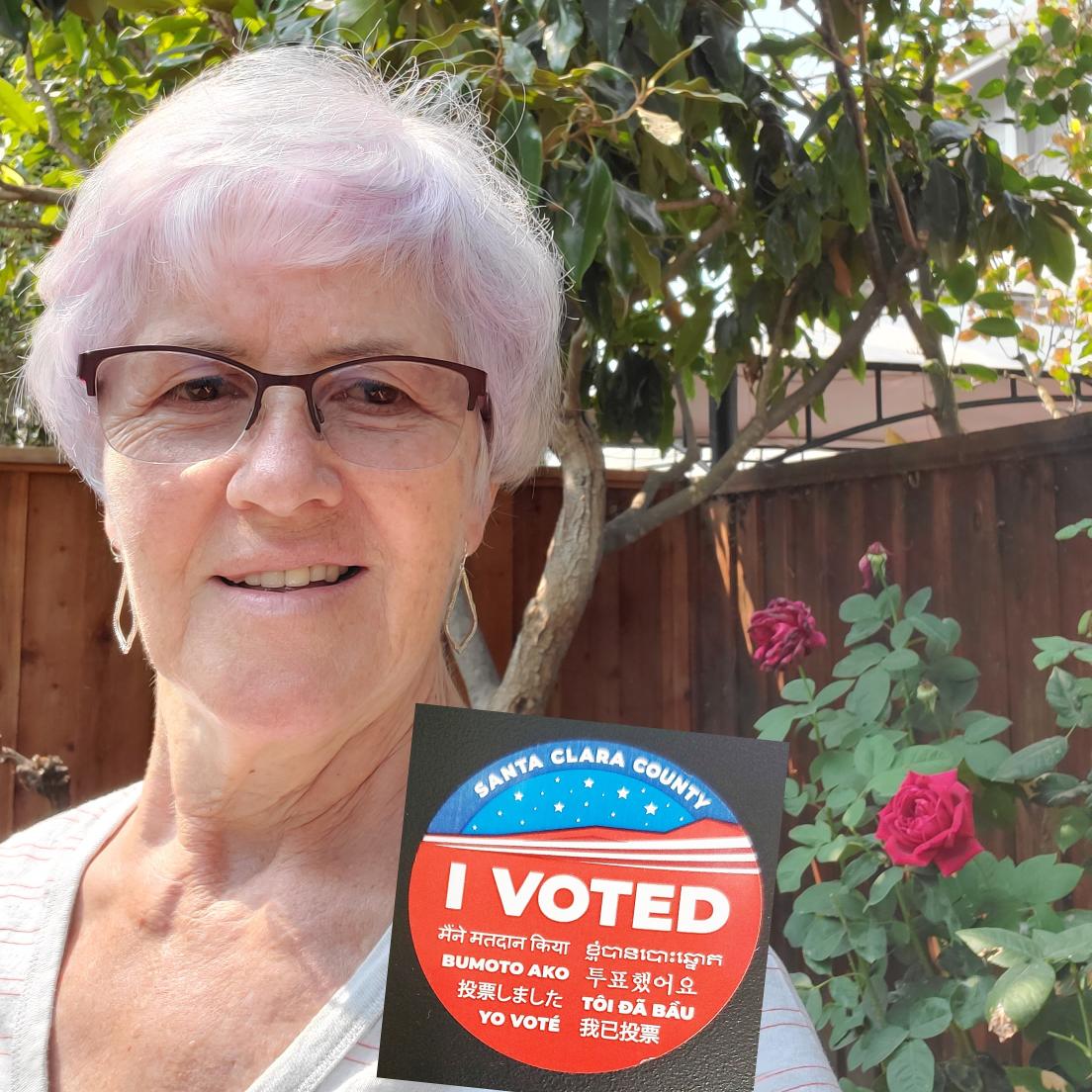 mcsuarezg's tweet photo. Hi @aarpadvocates — I voted! I'm proud to cast my ballot to #ProtectVoters50Plus https://t.co/ptjllbz4RS