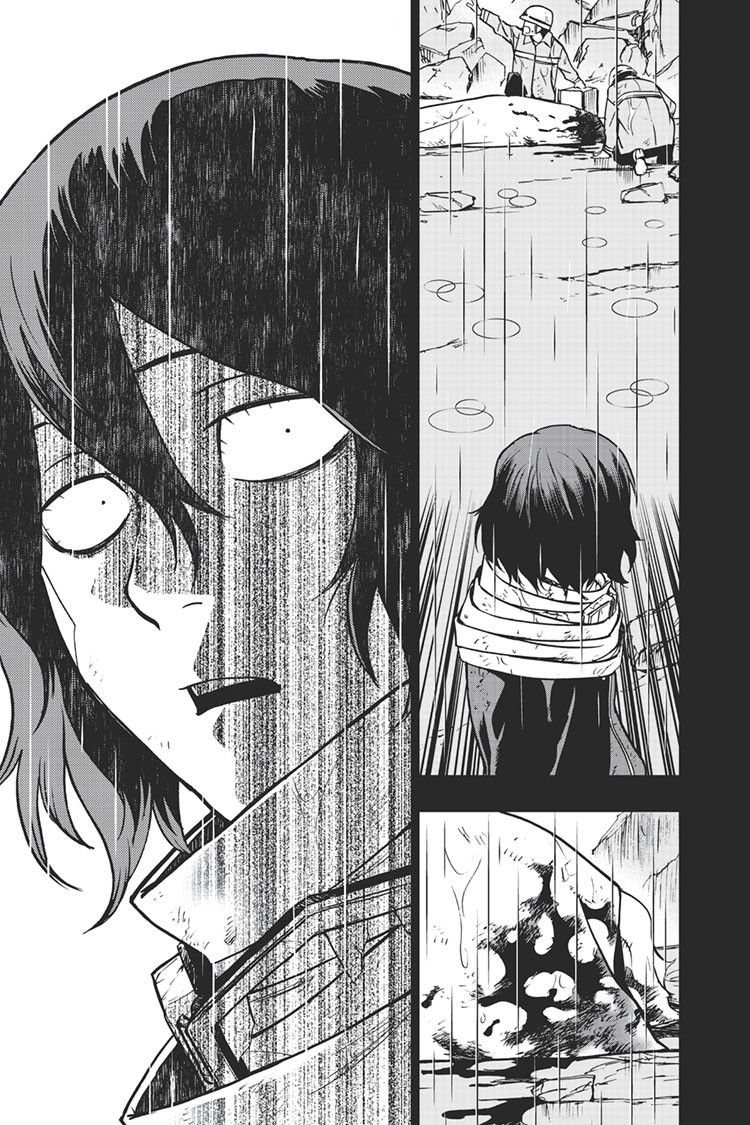 SUKASSHUN's tweet photo. MHA Vigilantes chapter 64 redraw,, but this is where that was supposed to happen i guess,,, and yeah i cried

#bnha #mha #shirakumo #aizawa https://t.co/YBGIqBHvLU