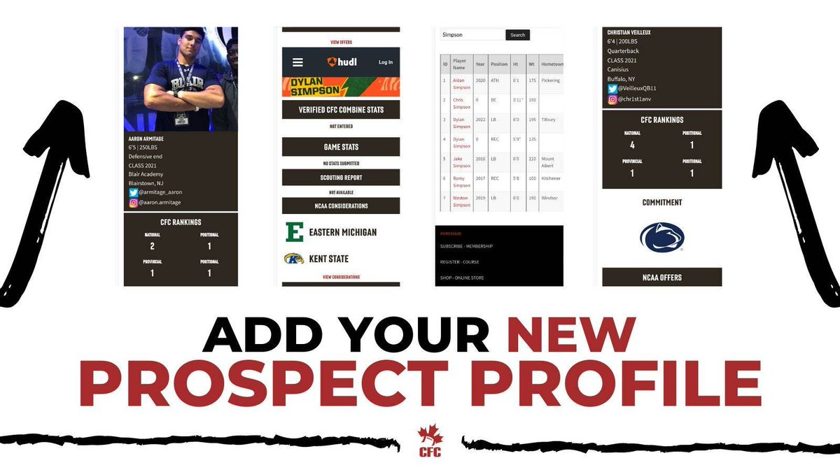 chatfootball's tweet photo. Gain full access to the brand new CFC Profiles and #CFC200 Class of 2021! There's no such thing as the offseason at CFC ๐ค๐ https://t.co/8f7GTDgiaH
Become a #CFCINSIDER Gold member today ๐ฅ https://t.co/APdoA33tNn https://t.co/piqxBuT1z8