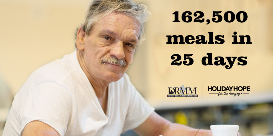 DetroitRescue's tweet photo. We expect to serve 162,500 meals in the next 25 days leading up to #Thanksgiving! Help Now https://t.co/bU824V0EhH #HelpChangeLives #MakeADifference https://t.co/lP5vMcAfsR