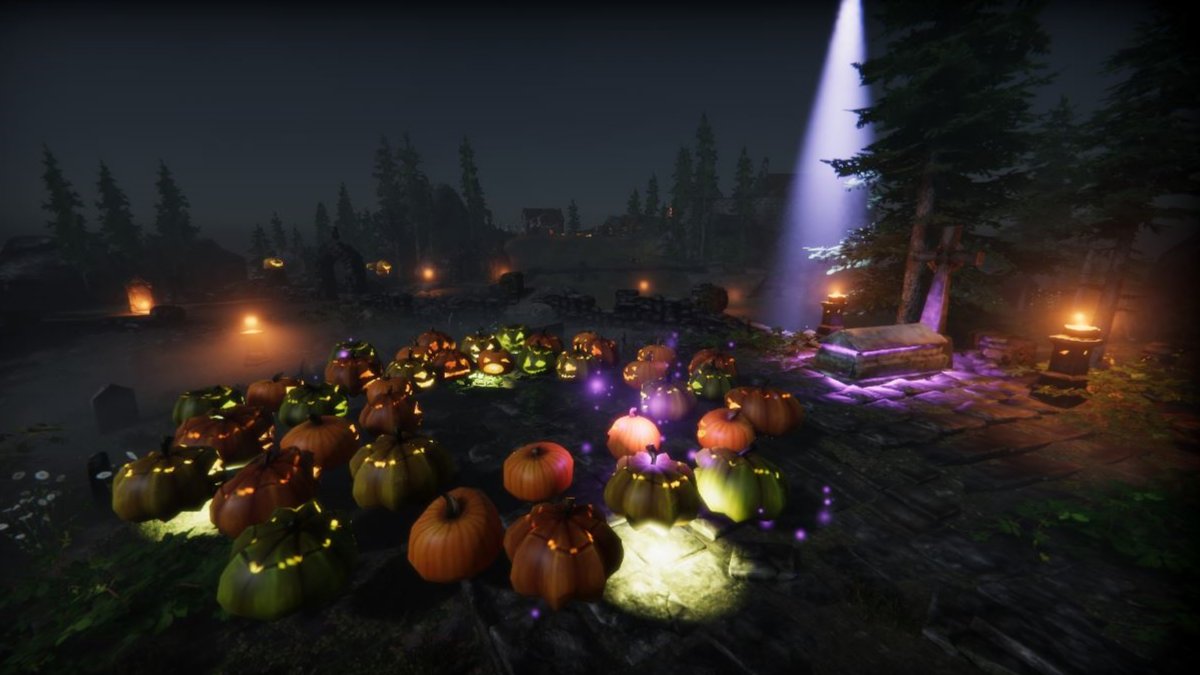 SirLivealot's tweet image. Singing Pumpkin Patch
#AudioVisualization #Unity3D
Full video here: vimeo.com/471485003