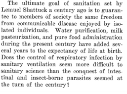 8/ Now that we are finally overcoming error that aerosol transmission of diseases is very difficult, need to pay much more attention to "air hygiene"Wells (1943) lamented that effort to remove pathogens from water and food was not being applied to the air. Finally 77 yrs later?