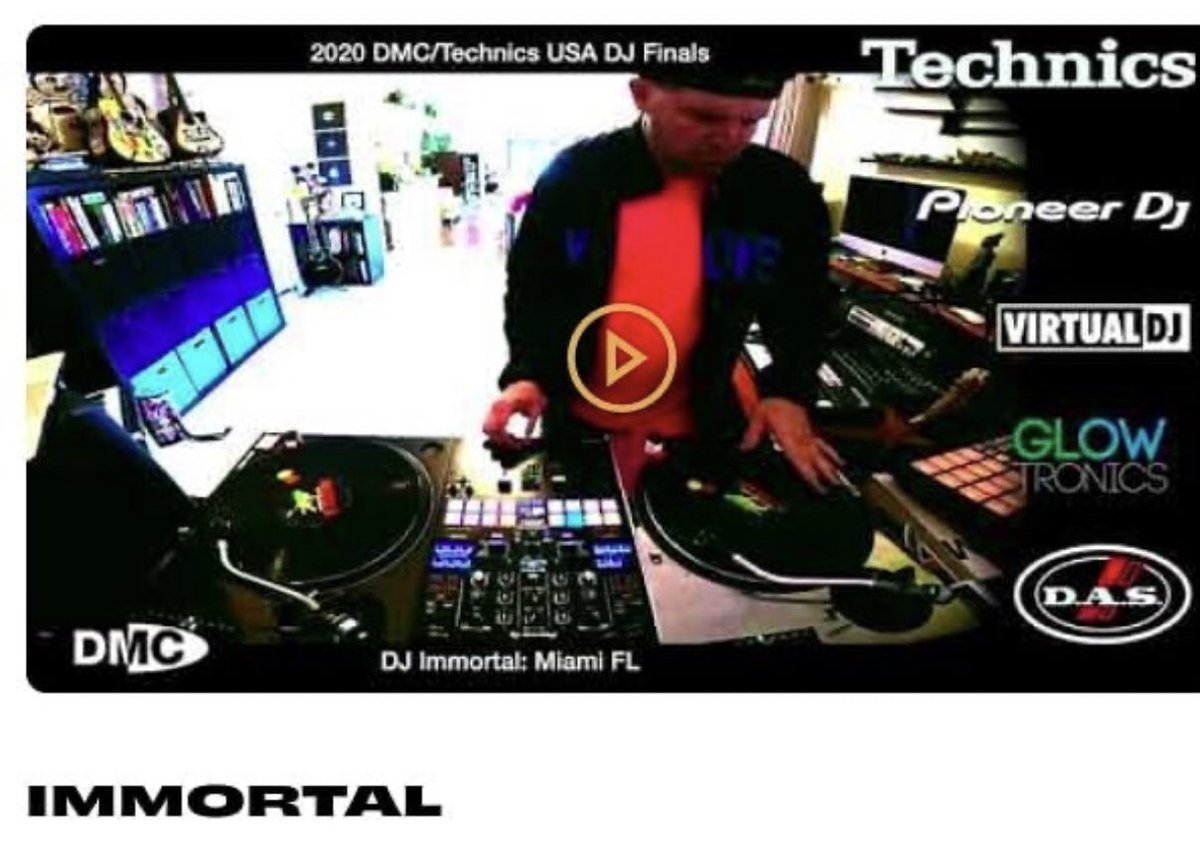 ScratchMiami's tweet image. Congratulations to Technics DMC USA Champion @DJIMMORTAL 🔥🏆🔥