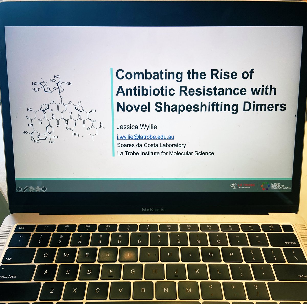 Miss_Microbiol's tweet photo. So proud to have presented at my first online conference today! Thank you to @LTUBioGen and @PAMpostgrads for the opportunity to present at #psws20 and congrats to all of the speakers at today’s session for the amazing presentations! https://t.co/Ix6APlW4ft