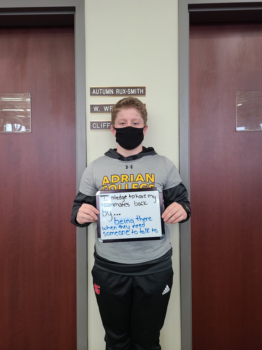 Swipe 👉🏼 to see how these Bulldogs pledge to have their teammate’s back... #NCAAInclusion