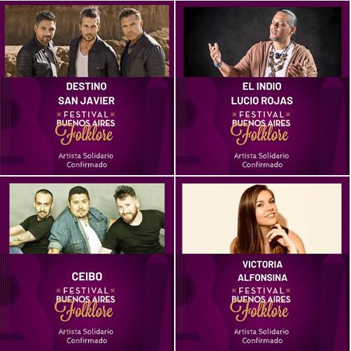 Lospampasok's tweet photo. Se viene #festivalbuenosairesfolklore @ahyremusica @Fabri_Rodriguez @panchofigueOK @sanjavierok @IndioLucioRojas @CeiboOficialOK @PieroCantautor @lacantadajujuy @NGarnica_Violin @FlorPazOficial @loscarabajal @LosChaza @LeandroLovato_ @MileSalamanca https://t.co/nglqRg4Q3V