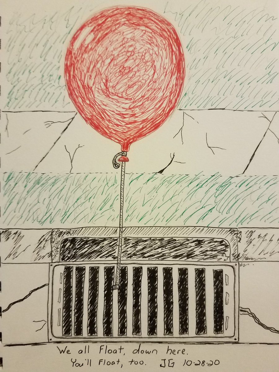 jodigrochal's tweet photo. #inktober #inktober2020 #float https://t.co/NpX3b5Egxb