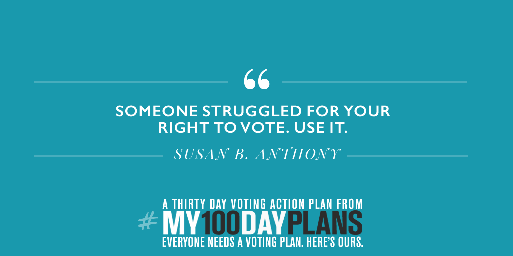 MY100DayPlans's tweet photo. #suffrage #susanbanthony #VOTE https://t.co/HNkx91zNM4