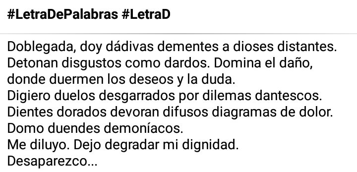 NMarmor's tweet photo. @escritortao #LetraDePalabras #LetraBonus https://t.co/0rjTxqQodx