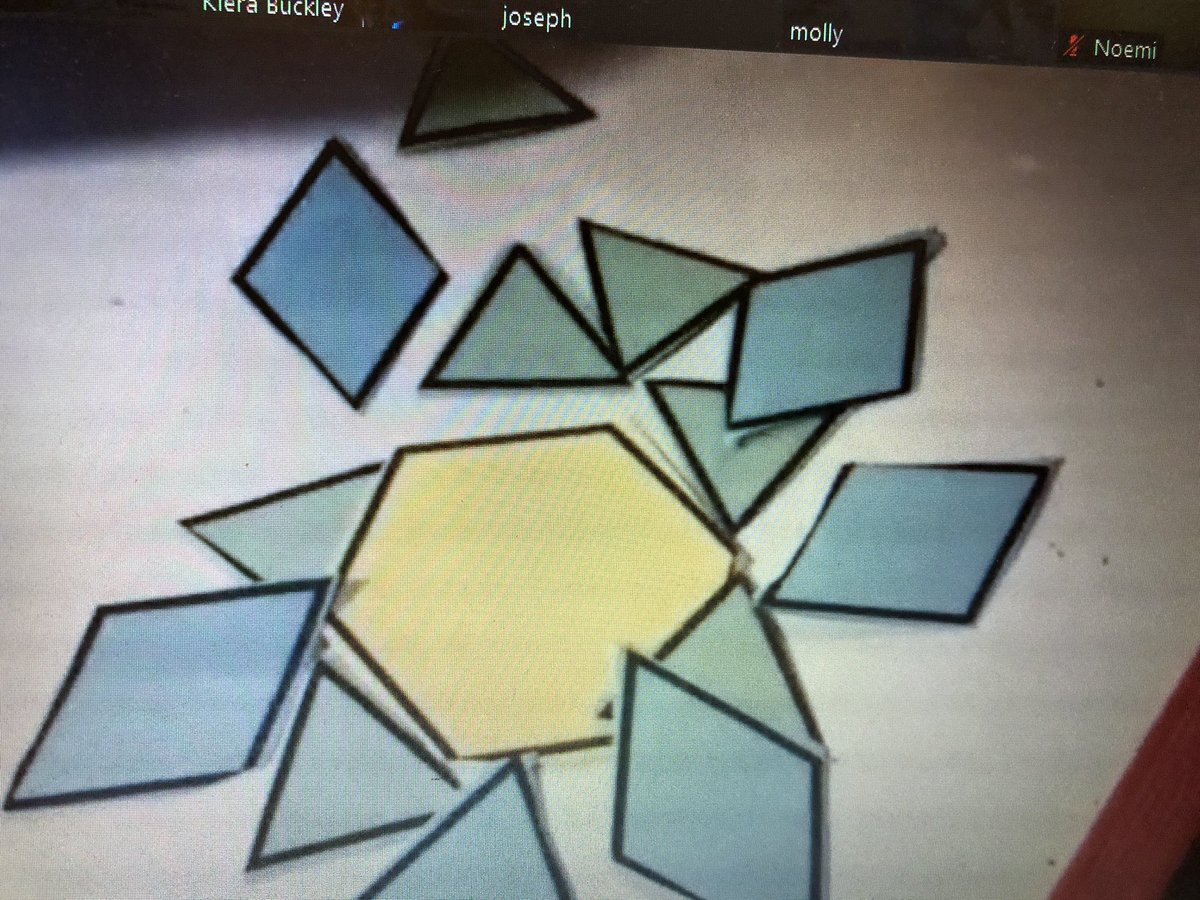 MrsKausch's tweet photo. Using pattern blocks to make the peddler from Caps for Sale, flowers and the sun. Love seeing math integrated into art and literacy. https://t.co/ZQyqjHLVsT