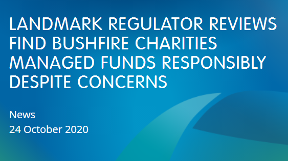 ksnailham's tweet photo. None of the findings are surprising &amp; I'm proud of the results for our sector.🙌 Hoping this boosts confidence in our #charities &amp; means they can focus on getting the job done.💪
#bushfireresponse #australianbushfires #disasterrelief #acnc #fundraising https://t.co/cqb55kgY75 https://t.co/Oz6uBwaTir