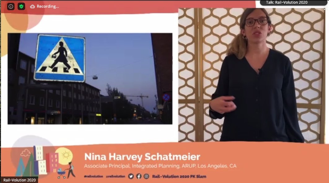 mpactmobility's tweet photo. Go beyond adding a skirt to the walking man! We need better #transit and #bicycle infrastructure for women. Limited, unsafe travel options = women spend more $ to get places.
Hearing it from Nina Harvey Schatmeier @ArupGroup
PK Slam #railvolution2020 https://t.co/QR5iFNgiyu