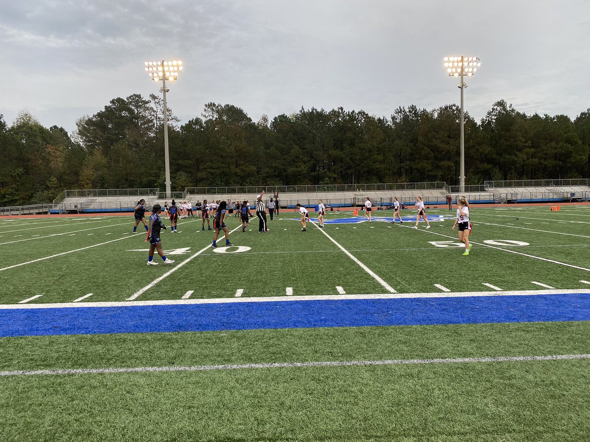 History made! The first Flag Football Team in <a href="/westlakelions/">Westlake High School</a> HISTORY hit the field today and they were AMAZING to see! So proud of these trendsetters and ready to see what’s next! Keep making history ladies we are proud of you! <a href="/FultonCoSchools/">FultonCountySchools</a>