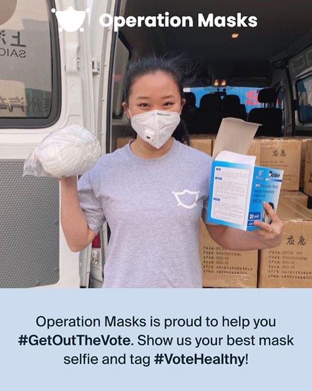 operationmasks (@operationmasks) on Twitter photo Nothing makes us happier than knowing our masks are being put to good use. We can't think of a better use than protecting everyone at the polls! Get out there and vote! @AidenHealth <a href="/WayToWinAF/">Way To Win</a> #PPE #VoteHealthy bit.ly/3jE72aC Nothing makes us happier than knowing our masks are being put to good use. We can't think of a better use than protecting everyone at the polls! Get out there and vote! @AidenHealth <a href="/WayToWinAF/">Way To Win</a> #PPE #VoteHealthy bit.ly/3jE72aC