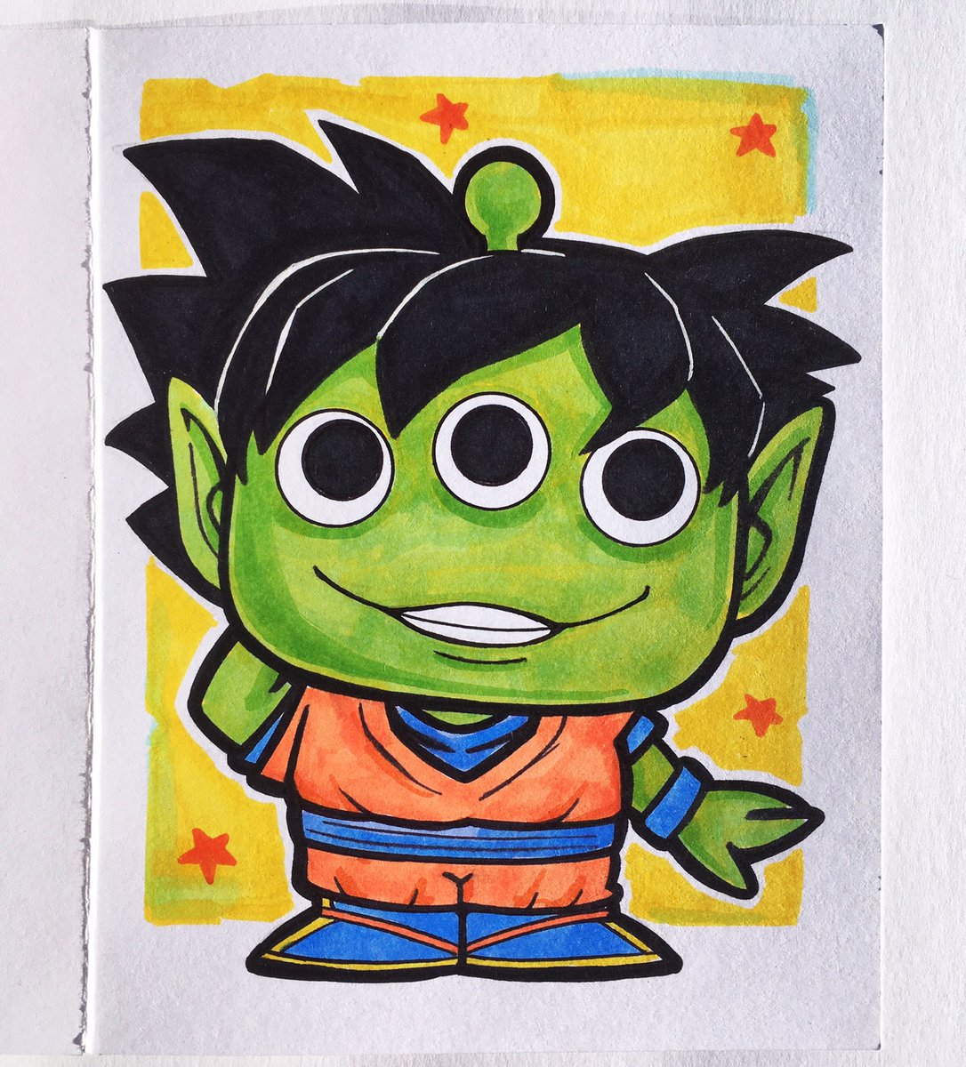 Disney Pixar Alien Remix - Alien as Goku
#alienremix #funkoalienremix #dragonball #goku #funkoconcepts #alienremixconcept #funkopixar #toystory https://t.co/gQCK7yf9Wn