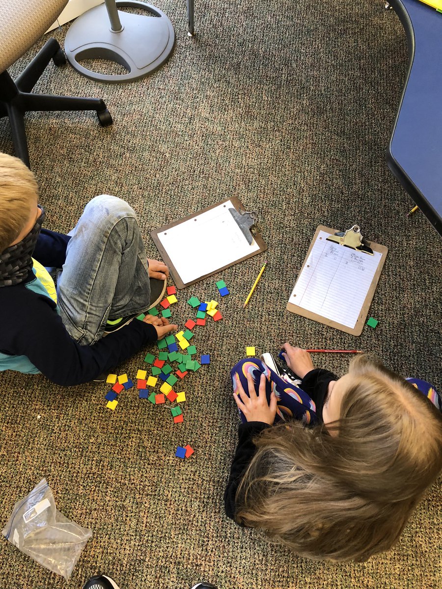 TinaDonnell's tweet photo. We used one inch tiles to find factors in math today, and it helped to decide if a number was prime or composite. #lctitanhill #TH_Principal https://t.co/Xx56pik3G6