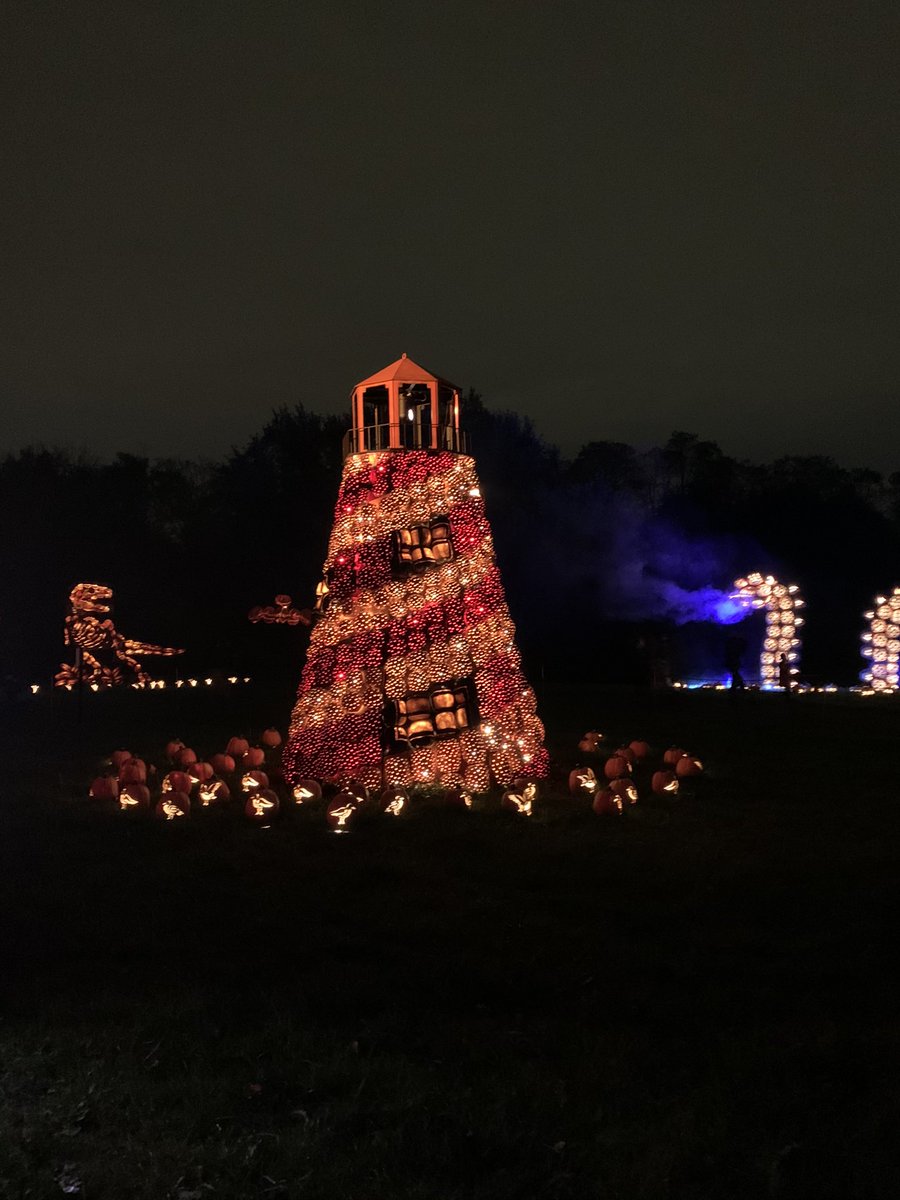 My grandma and I went to the Great Pumpkin Blaze tonight and it was really wonderful.