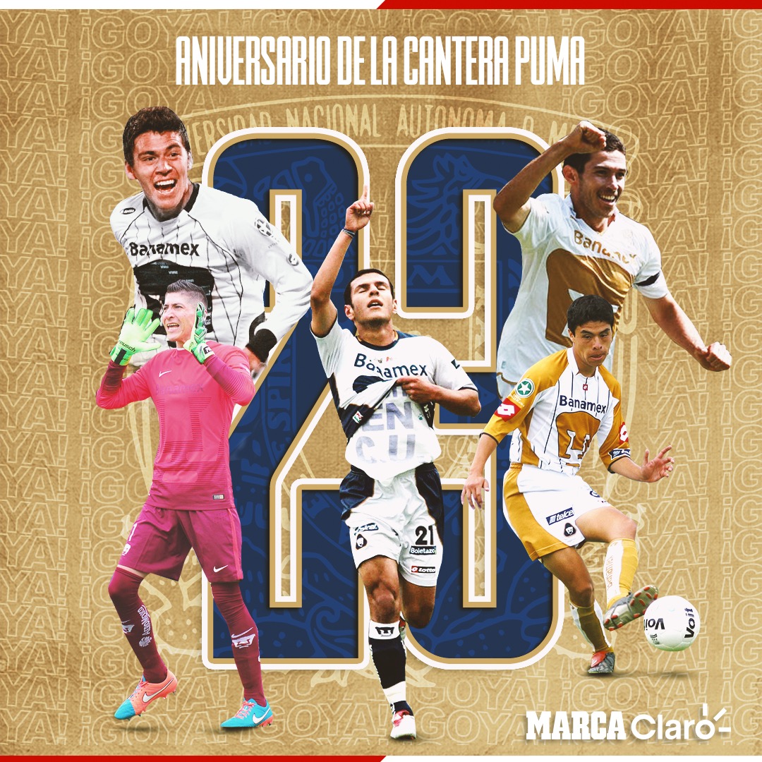 ¡DONDE SE HAN FORJADO HISTÓRICOS DEL FÚTBOL MEXICANO!🔝
HOY Pumas está de manteles largos, ya que se cumplen 23 años de la inauguración de las instalaciones de Cantera, uno de los centros de formación más importantes en el futbol mexicano⚽️
https://t.co/wZYYnyXWYH https://t.co/R0AWrNAjDn