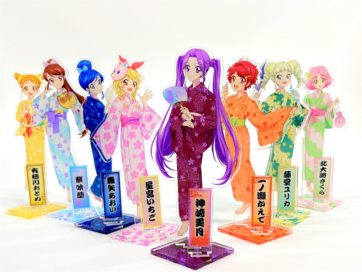 ❤︎未開封❤︎アイカツ❤︎アクリルスタンド❤︎あこ&小春❤︎5周年