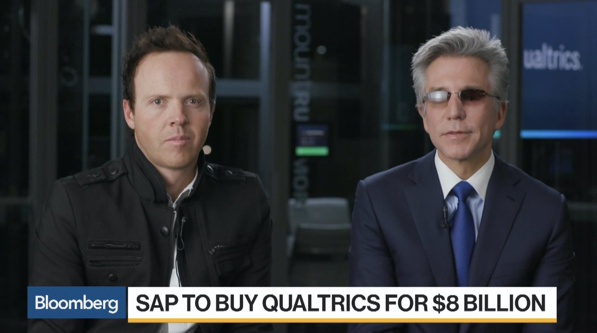 10) Knowing the Qualtrics IPO would be oversubscribed, SAP tried to stop them from going public.Ryan Smith declined, insisting the road show would go on and gave SAP 7 days to make them an offer they couldn't refuse.SAP came back with $8B.This time, the brothers accepted.