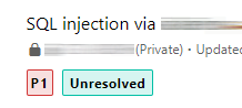 zeroauth's tweet photo. This was a really fun find for the @bugcrowd #BugcrowdChallenge .. the ever so spooky๐and elusive ๐ฆ SQL Injection ๐ https://t.co/i0iXaUgVWJ