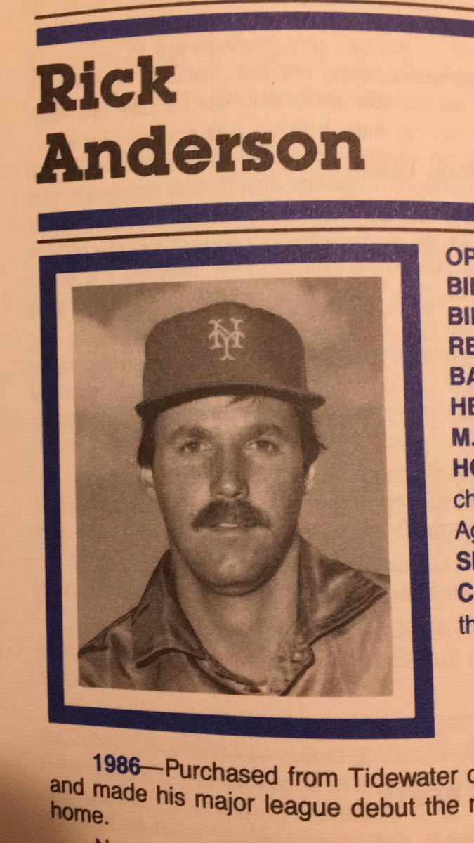 1987, one season removed from a World Series victory, was a true boom time for mets mustaches. There was very nearly one mustache for each rostered player.