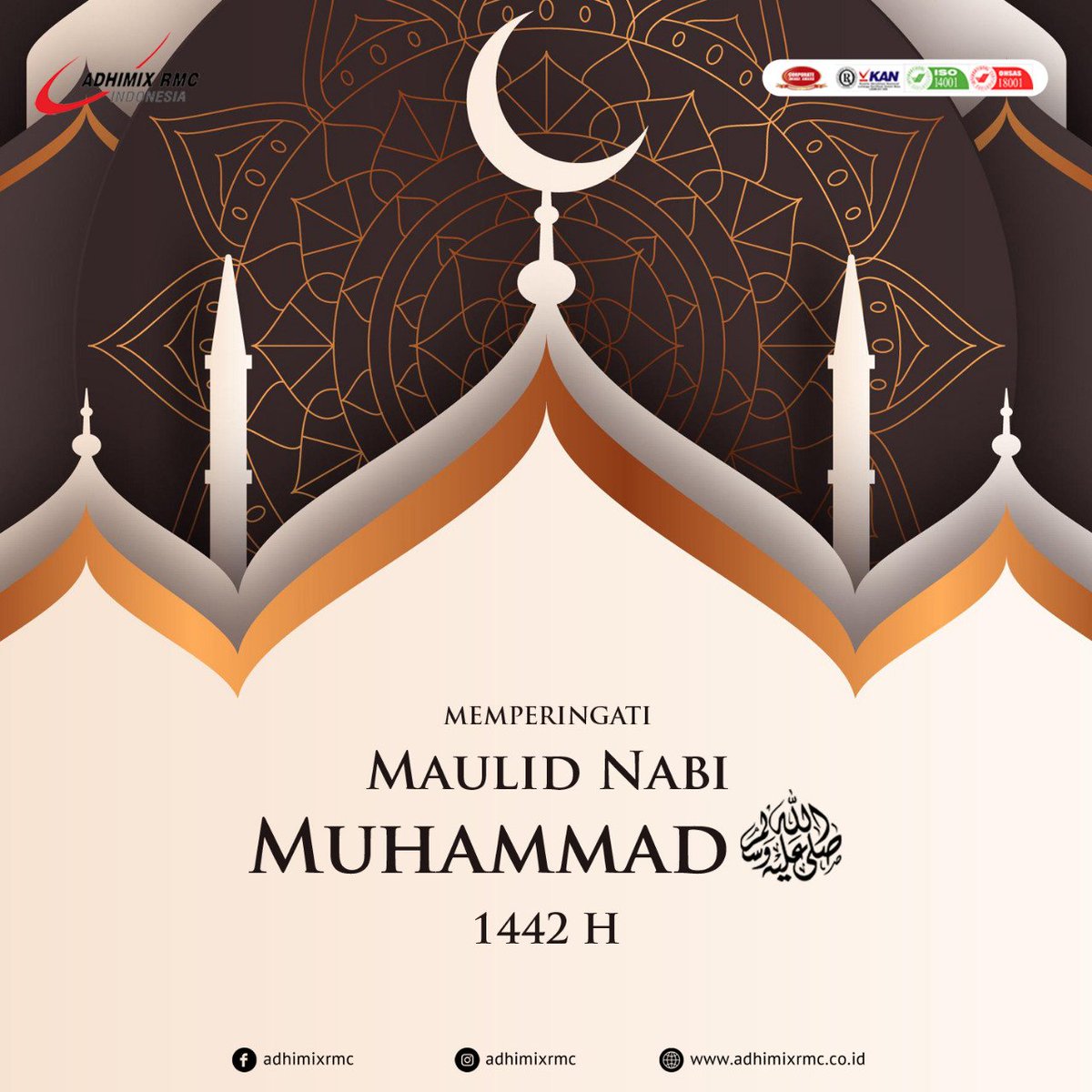 adhimixrmc's tweet photo. Selamat memperingati Maulid Nabi Muhammad SAW 1441 H.

Semoga kita dapat terus meneladani sifat-sifat dan ajaran Nabi Muhammad SAW.

#MaulidNabi #Adhimix #Beton https://t.co/SEmDmvIGmw