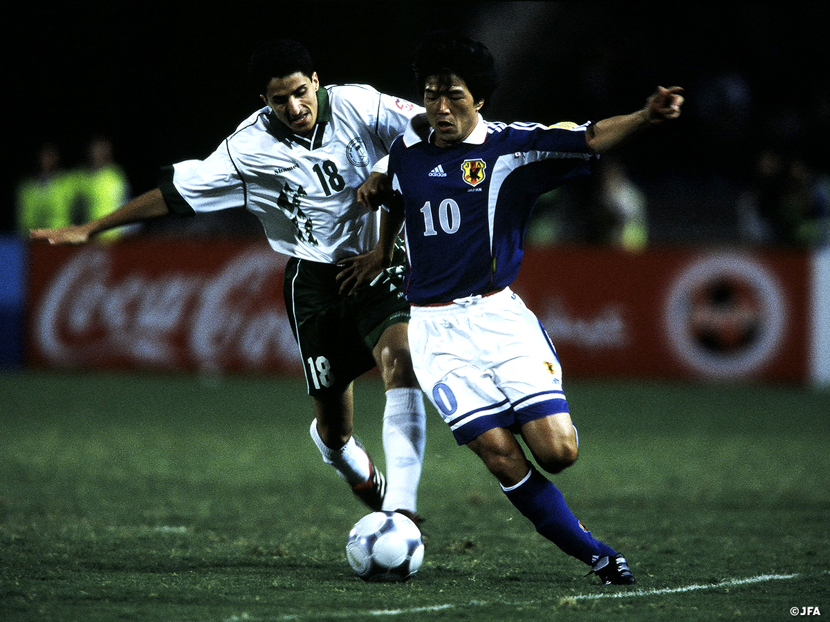 サッカー日本代表 Onthisday 00 10 29 Afcアジアカップレバノン00 決勝 日本代表 1 0 サウジアラビア ベイルート 望月重良 年前の今日 アジアカップ2度目の優勝を果たした 大会mvpには 名波浩 選手が選ばれた Jfa Daihyo