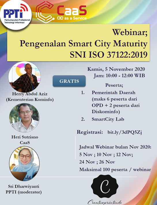 sbrahmana's tweet photo. SMM berbasis ISO 37122:2019 adalah alat ukur utk evaluasi implementasi Smart City di Pemerintah Daerah. Yang ingin mendapat pengetahuan dan informasi lebih detil tentang framework implementasi ISO 37122, silahkan daftar: https://t.co/e3YWSHag3T >>>Tidak Berbayar. https://t.co/VKV1rFHeR1