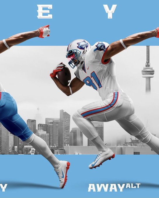 theScore's tweet photo. This artist imagined the NFL in Toronto as the 'Raccoons.' 👀 🦝

(🎨: IG/lucsdesign91) https://t.co/btDUILDzs2