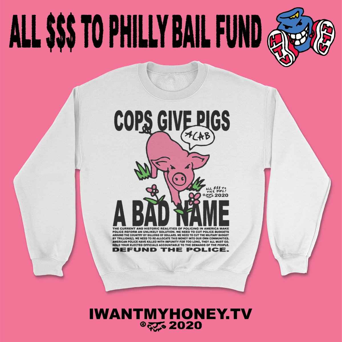 joelcherrytree_'s tweet photo. https://t.co/W5nZmq3Noh is raising some money for philly bail funds pls pick one up if u have the means, or donate directly, hit the streets etc. https://t.co/jP5HWbLr1I