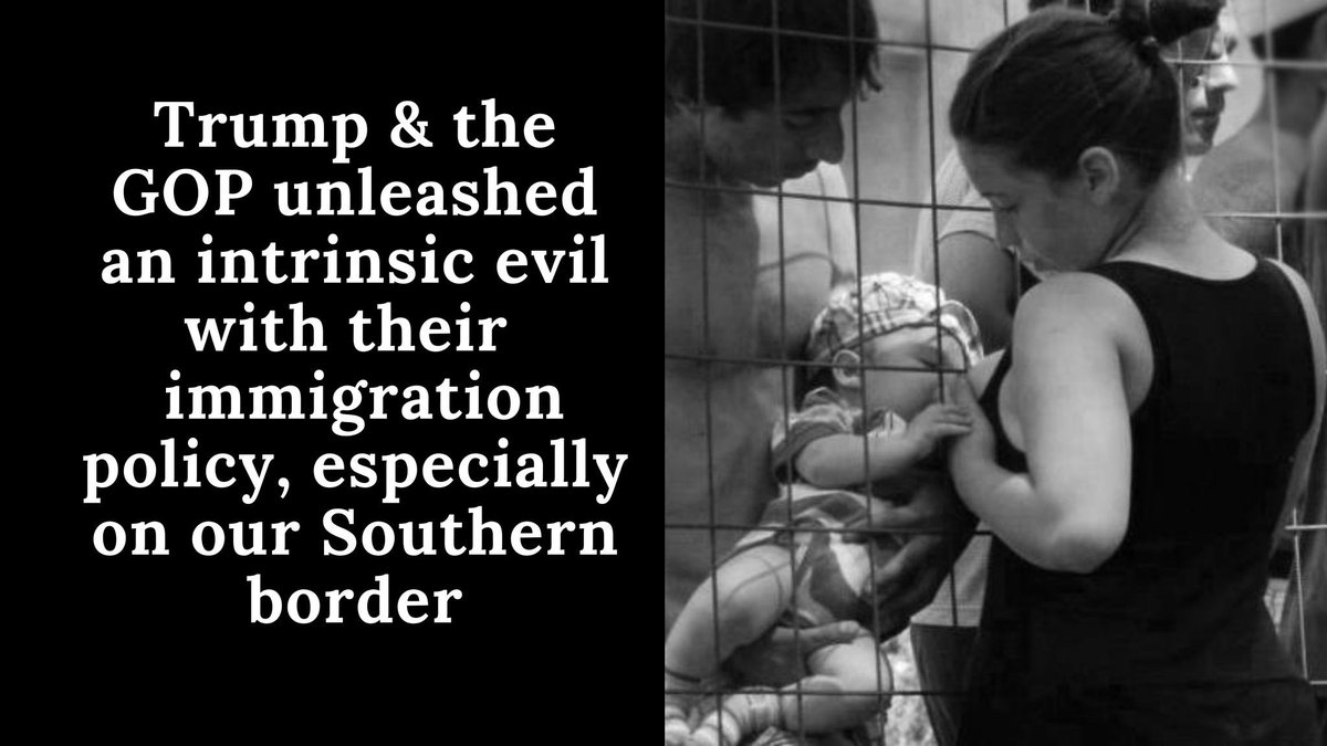 @KellyannePolls ENOUGH IS ENOUGH
#TrumpFamilySeparation #TrumpEvil #KidsInCages #Trump #Evil @GOP #VoteThemOut
#RepublicansForBiden #VoteBiden #GOPBetrayedAmerica #VoteEarly #Vote 🇺🇸 https://t.co/9FoMsGW6zk