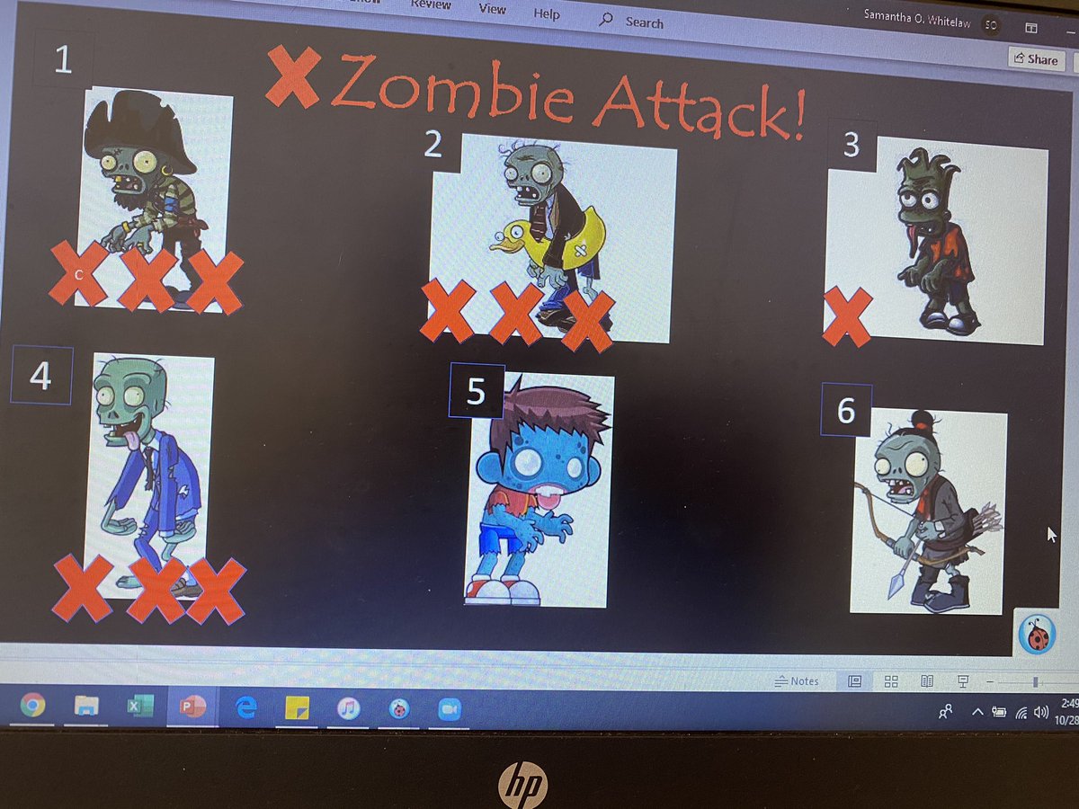 Zombie Attack was 🔥 today!! We reviewed multiples! Thank you <a href="/CarrieJoWallace/">Carrie-Jo Wallace</a> for this idea!! They already want to play again! #clubrca #pattiepanthers