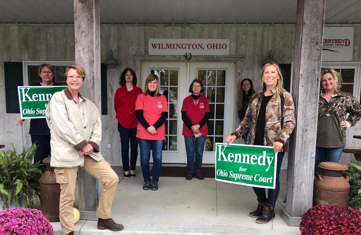 KennedyForOhio's tweet photo. Great day at Cherrybend!  Loved seeing all the women shoot - some for the first time! And what a beautiful place! https://t.co/6P7fQvQ0GK