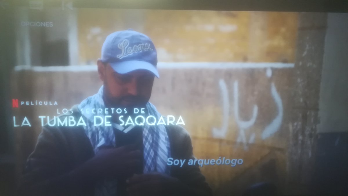 viendo una serie sobre la tumba de #Saqqara me encontré esta imagen un hombre con la gorra de los GLORIOSOS @leones_cbbc quien sabe cómo llego esa gorra allá pero llego, el mejor equipo del mundo, mientras otros se hunden. #Venezuela #beisbol #leonesdelcaracas #Caracas https://t.co/IYigGLdM86