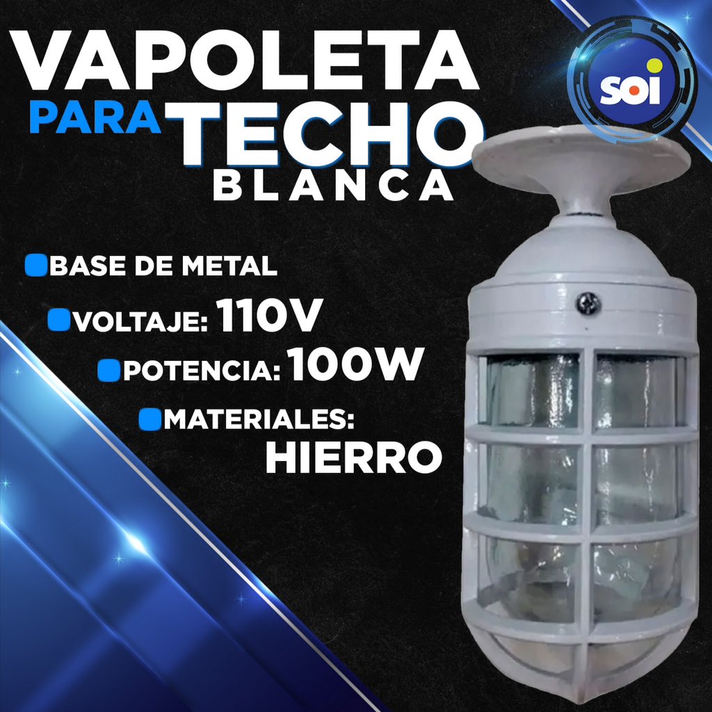 Disponibles en:
✅Blanco
✅Negro
✅Gris
Excelente calidad, aceptamos divisas como método de pago, somos tienda física con una gran exhibición en La Urbina Caracas. #vapoletagris
#vapoletadetecho #vapoleta #aplique #vapoleta100w #materialeselectricos #soiccs #caracas #110v #e27 https://t.co/0uOOlRE6Ug
