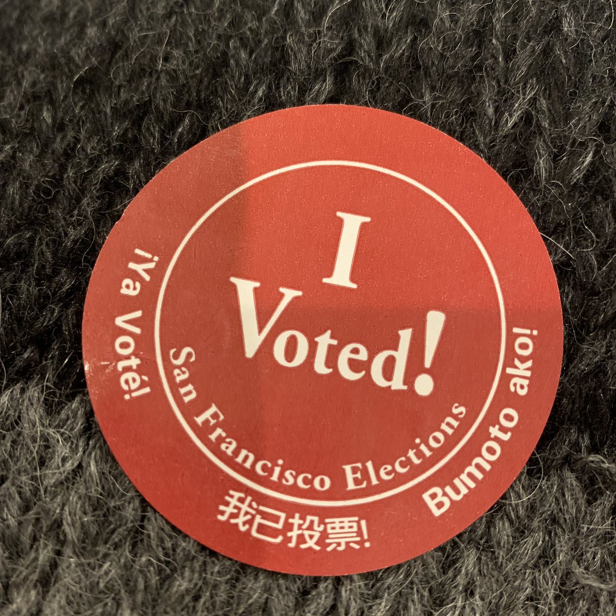 js1van's tweet photo. And... I dropped off my ballot today! Here’s to getting the right person to lead our country. https://t.co/dp9q0sphmm