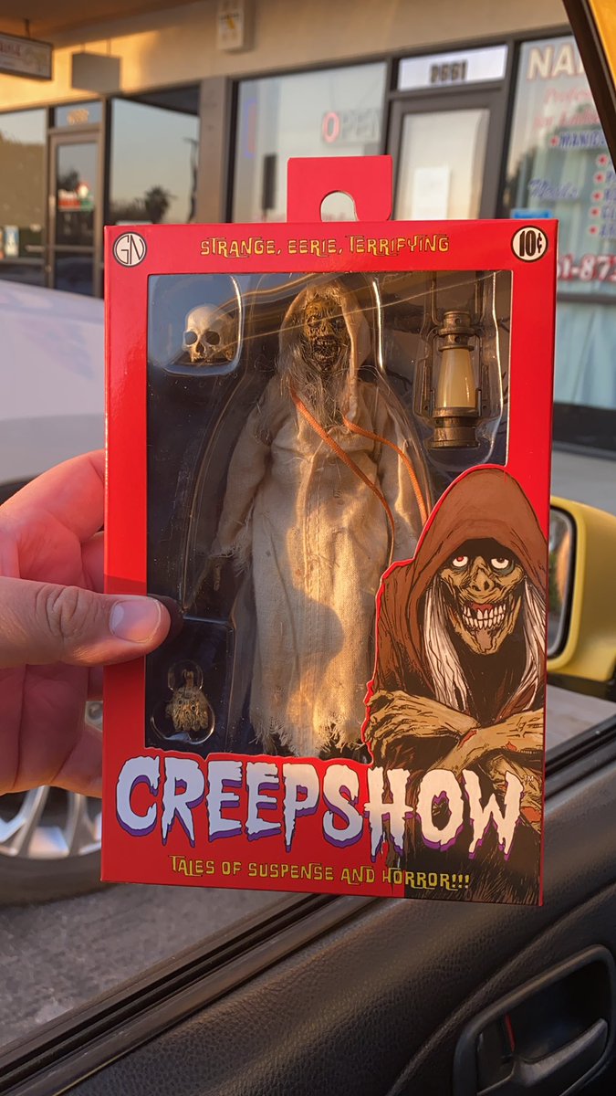 OhSnapItsJonny's tweet image. Early Birthday gift from my little cousin🖤 #creepshow #horrorshit