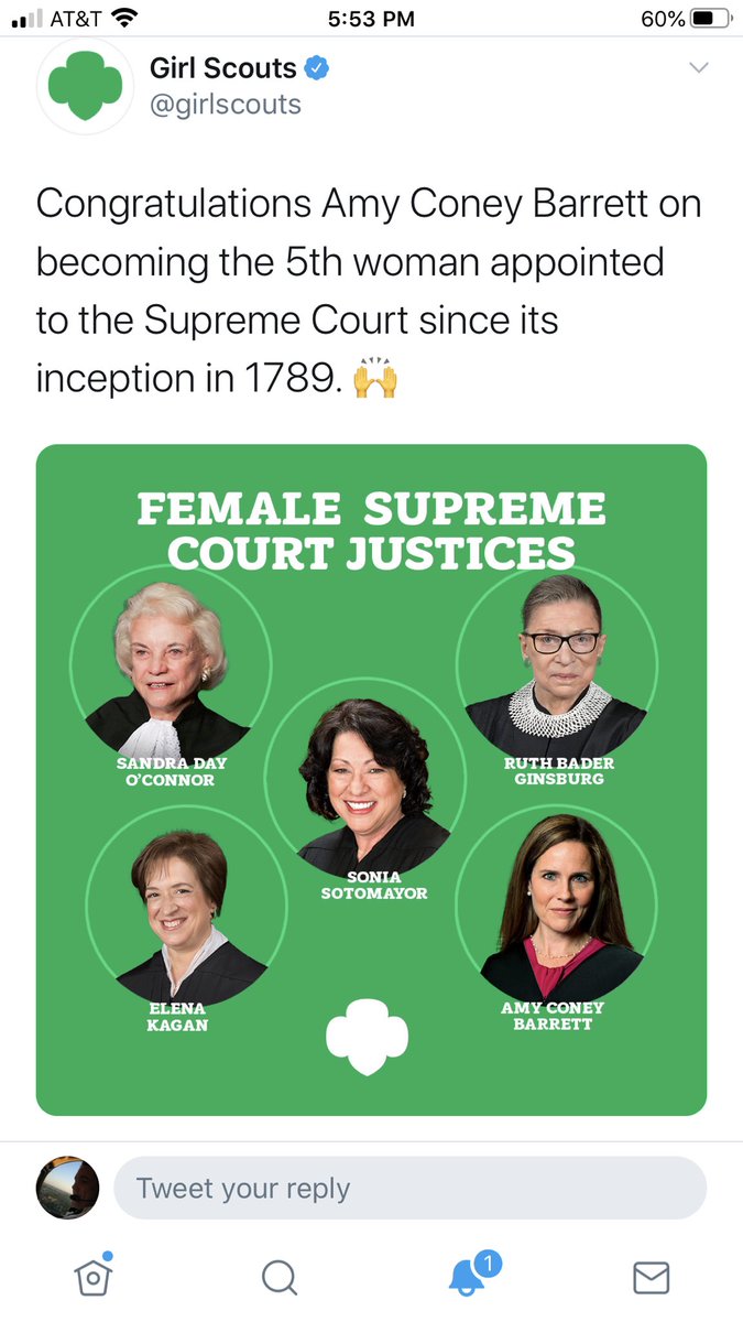 david8029's tweet photo. @girlscouts I'll repost this for you. https://t.co/Z073c3S2je