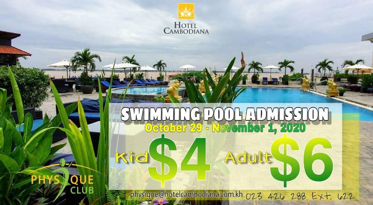 Take a well-deserved break this coming holiday!
Take a plunge. Have fun and get refreshed! Snacks menu is also available for your enjoyment!
40% Off is back!
Valid on October 29 – November 1, 2020
Open daily from 7:00am - 9:00pm
#swimmingpool #swimming
https://t.co/waF6pq1WF3 https://t.co/Eh56GTuUSd