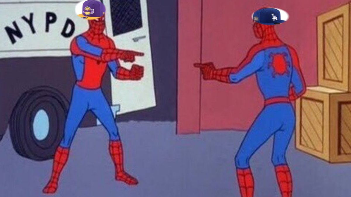 Lakers and Dodgers fans for the next year. #LATogether https://t.co/p5UEgcqKNr