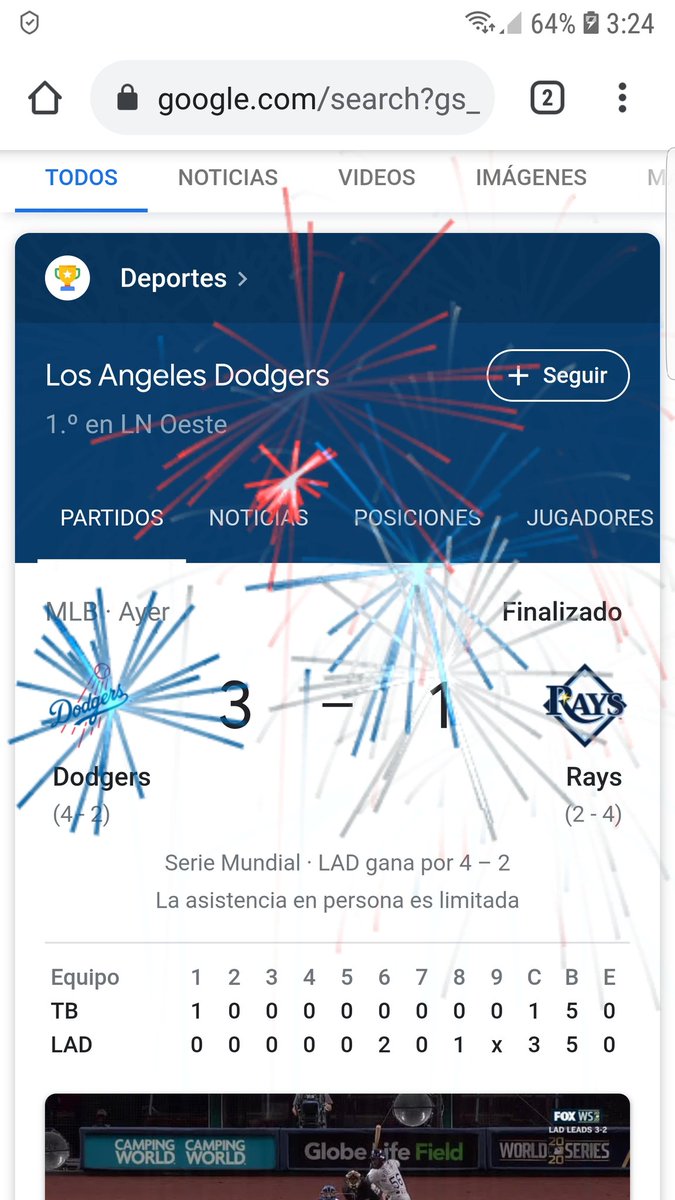 #ladofdefrankenvivo por cierto, ya vieron la reacción al buscas LA Dodgers en google?? https://t.co/maMzaiJkjN