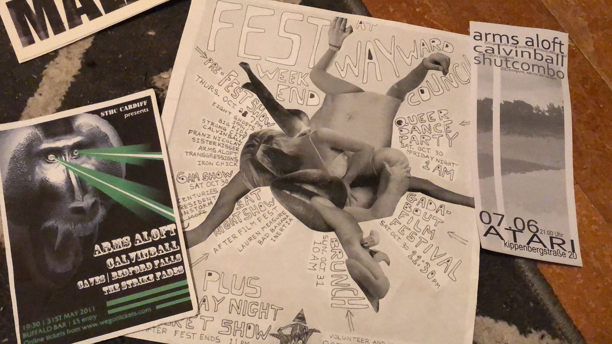 10 years ago, give or take not much, we met <a href="/Calvinballers/">Calvinball</a> at The Camel, in Richmond, VA. No one involved ever really recovered. I miss my friends. The scrapbox I just pulled out from under the bed is...  something else. Anyone need a Czech subway ticket? Also: