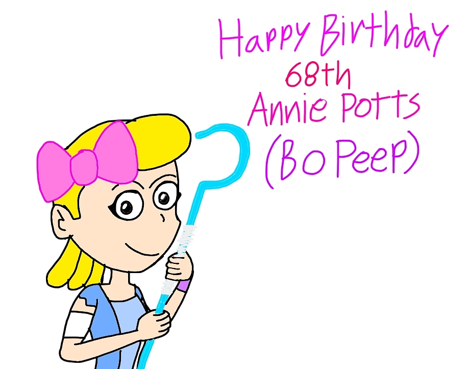 I remake my artwork of Bo Peep's voice actress birthday is aged turn 68. Happy birthday! #toystory #toystory4fanart #toystory4 #toystoryfanart #toystorybopeep #birthday #birthdayactress https://t.co/2LgaSimW4o