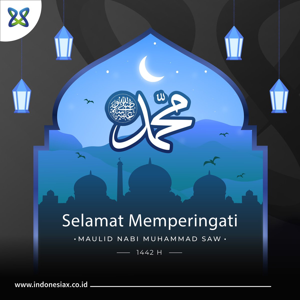 IndonesiaX mengucapkan selamat memperingati Maulid Nabi Muhammad SAW 1442H.
.
#maulidnabi #maulidnabimuhammadsaw