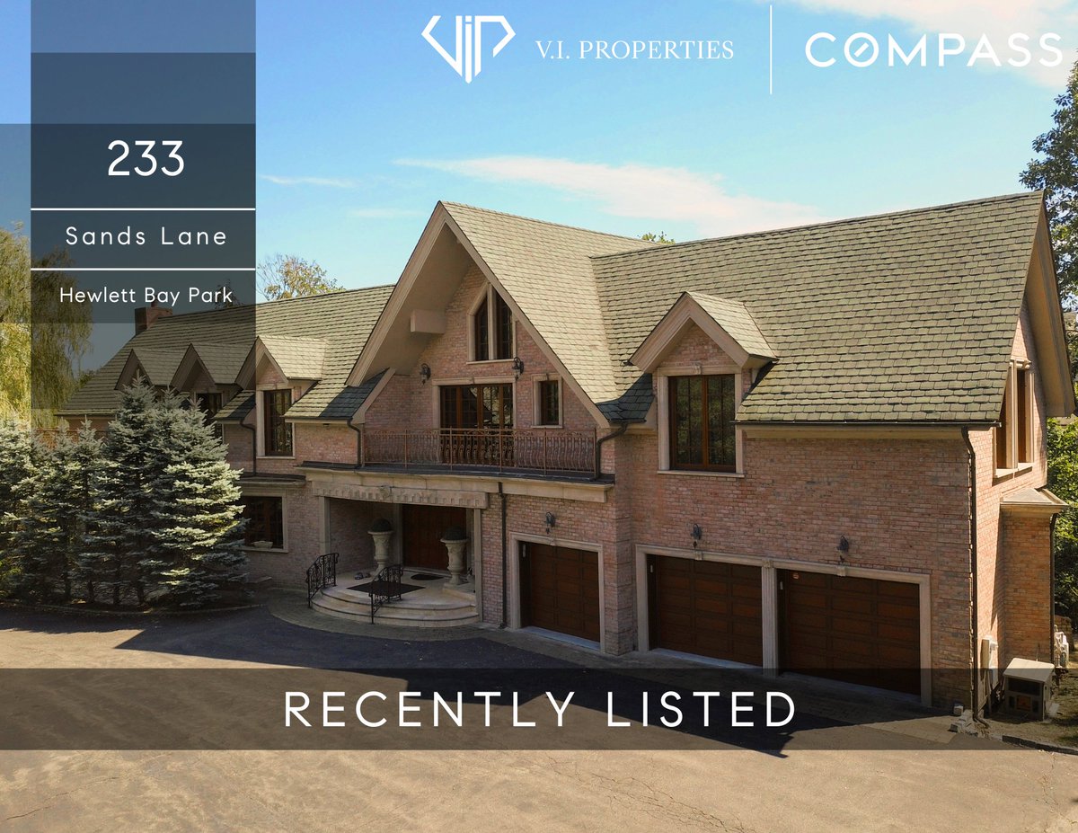 VIPropertiesNY's tweet image. Recently Listed! 233 Sands Lane, Hewlett Bay Park, NY 11557. CALL/TEXT: 516.791.1313

Traditional Colonial Built in 2004, 6 large bedrooms and 6.55 baths home that is spread throughout three levels. 
Agents: Svetlana Vaksman and Tanya Katz 

 #viproperties #fivetowns #hewlett