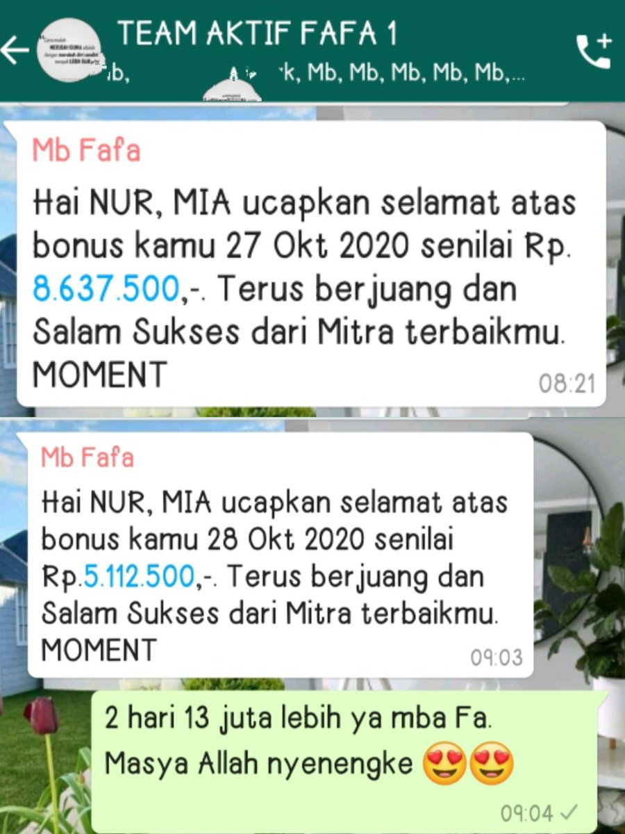 2 Hari dibayar 13 Juta lebih, cuma di Moment.. Badan sehat, kulit awet muda, rekening juga sehat dan gendut 😍