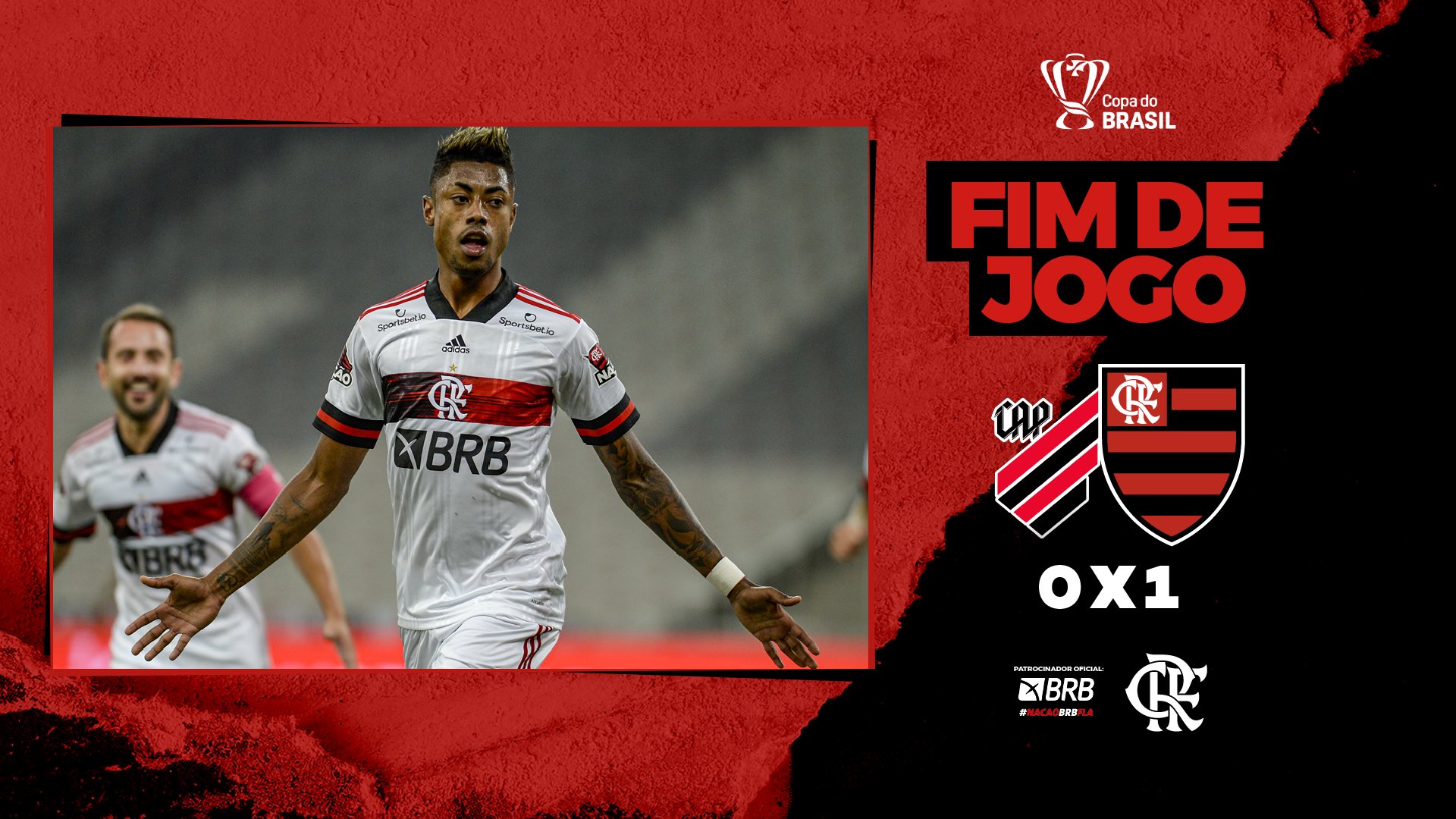 Flamengo on X: Fim de jogo no Maracanã. O Flamengo empata em 0 a 0 com o  Athletico-PR, no jogo de ida das quartas de final da Copa do Brasil. #CRF  #VamosFlamengo