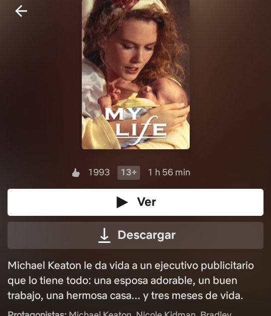 Que película tan preciosa y triste 😢hay muchas joyas ocultas en #netflix
#mylife #Mivida #LoMejorDeMiVida https://t.co/f4vj1TGs9y