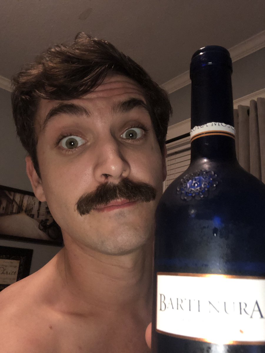 JustinSmith (@justins17656411) on Twitter photo When you test positive for Covid and run out it beer 3 days in you improvise #quaranstache When you test positive for Covid and run out it beer 3 days in you improvise #quaranstache